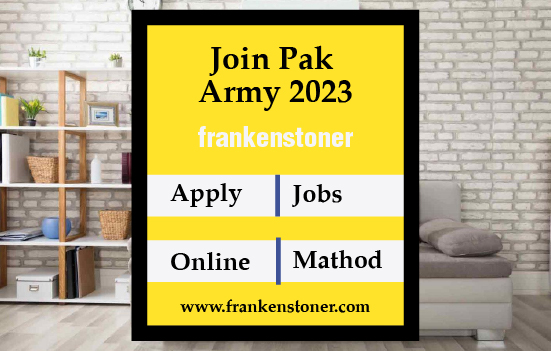 Join Pak Army 2023